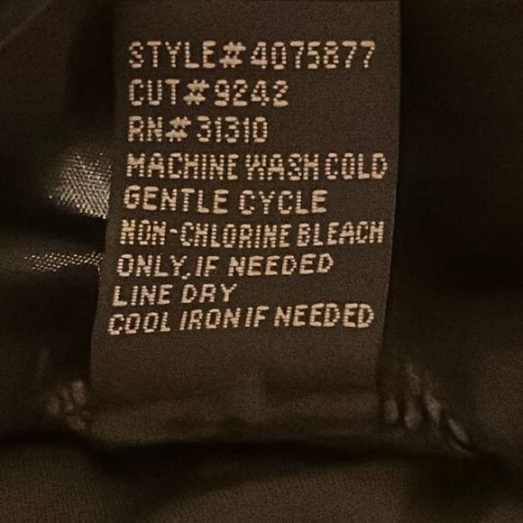 IZ Over California Cambridge Ladies Jr Size 11 BlackChino Trouser - Picture 4 of 13